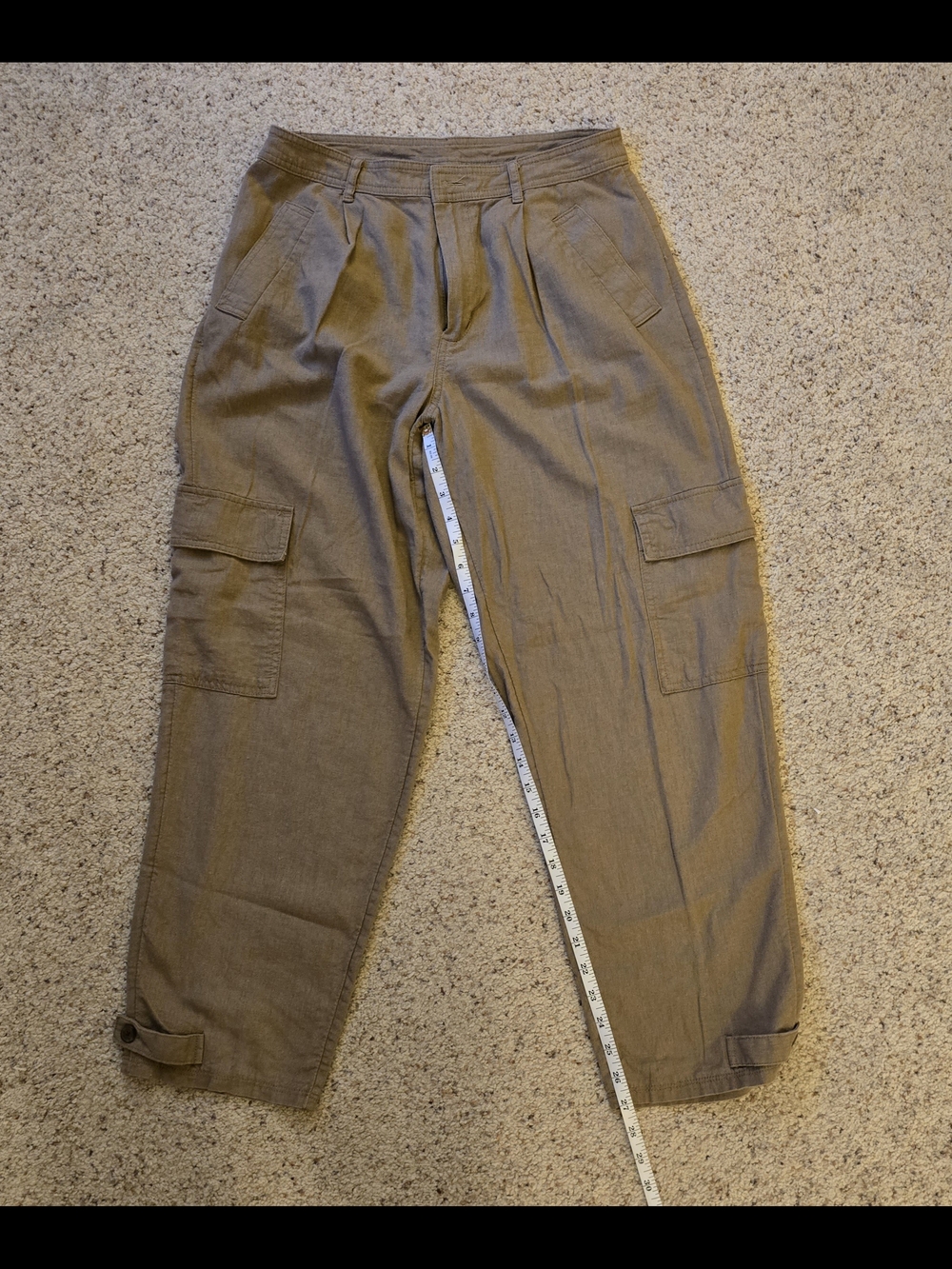 a new day Brown Cargo Pants with Utility Pockets
